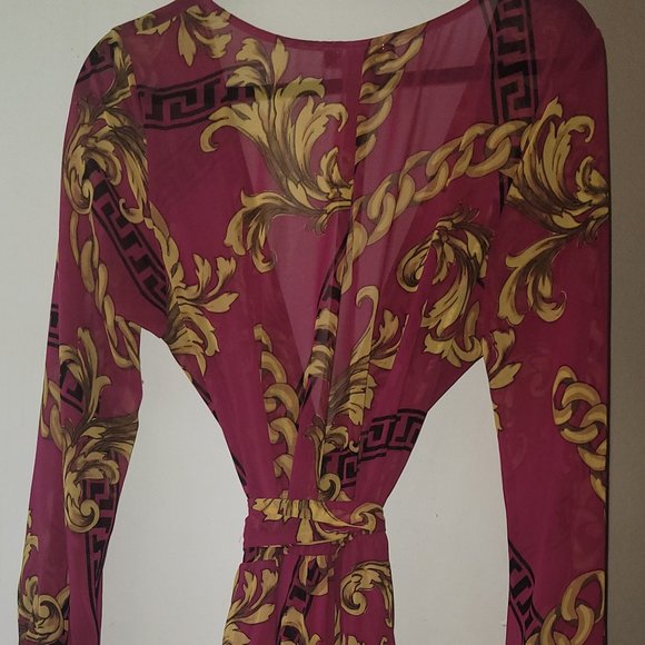 Royal Fuschia Dress - Picture 2 of 3